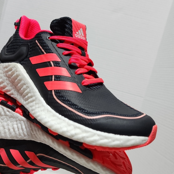 Adidas Boost ClimaWarm LTD Running Shoe Black Pink Unisex - Picture 7 of 12